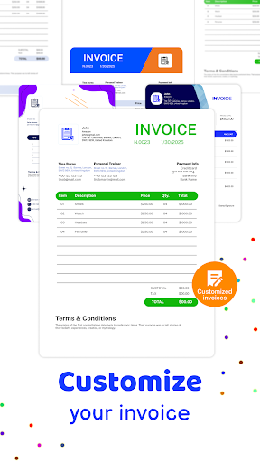 Invoice Maker  Receipt App