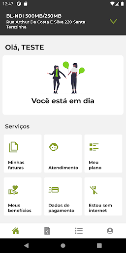 Minha Solução Network Screen 2