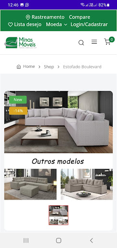 Android application Minas Móveis screenshort