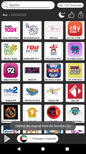 Android application UAE Radio Stations - AM FM screenshort