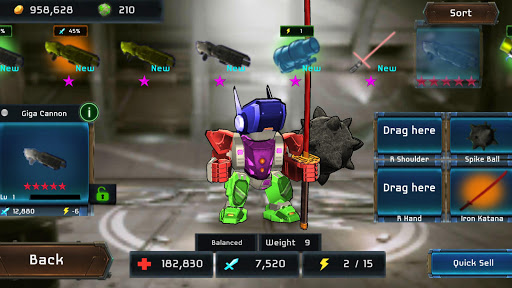 MegaBots Battle Arena: Build Fighter Robot  screenshots 1