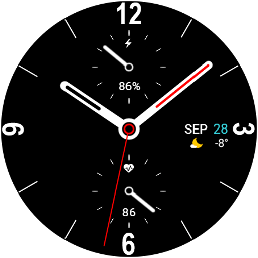 Analog Classic GTS Watch face Download on Windows