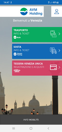 Android application AVM Venezia Official App screenshort