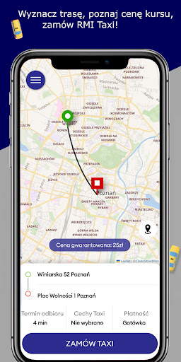 RMI TAXI Poznań 1-96-68 Screen 3