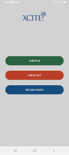 Android application XCITE! screenshort