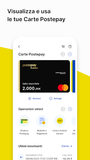 Poste Italiane Screen 3