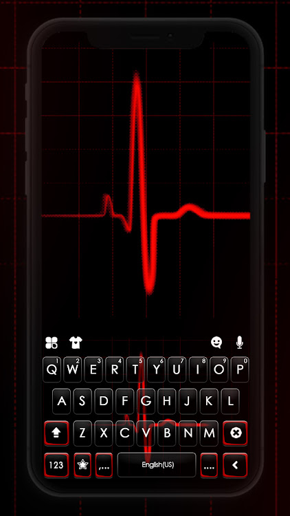 Red Heartbeat Live Keyboard Ba - 7.5.15_1029 - (Android)
