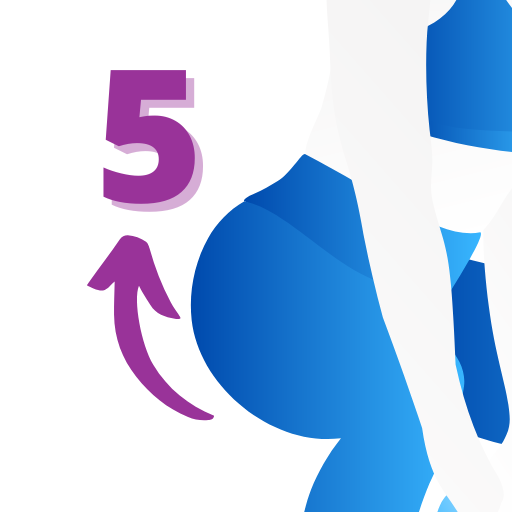 Treino Glúteo em Casa 5 Min logo