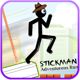 Stick Man Adventurous Run icon