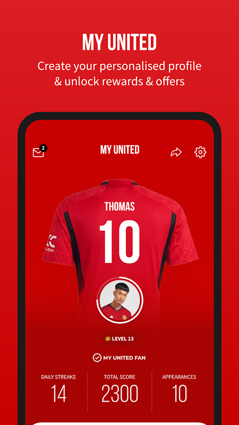 Manchester United Official Appのおすすめ画像5
