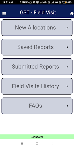 GST Field Visit Screen 2