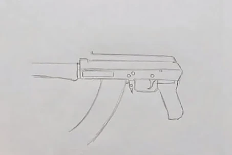 Как рисовать оружие стандофф