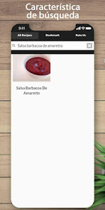 Captura de Pantalla 2 Las mejores recetas de salsa b android
