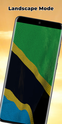 Tanzania Flag Live Wallpaper Screen 3