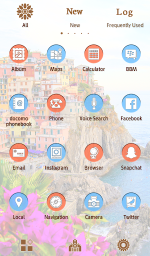 Cinque Terre Theme Screen 3