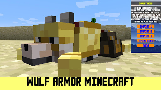 Wulf Armor Mod for Minecraft