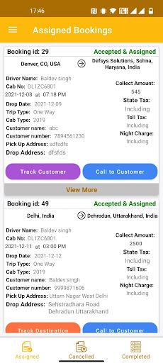 Lolo Cab Driver Screen 2