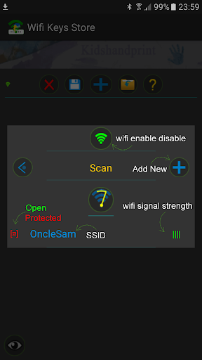 Wifi Keys Store Screen 2