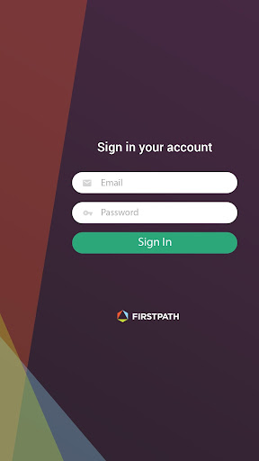 Android application FirstPath-Staff screenshort