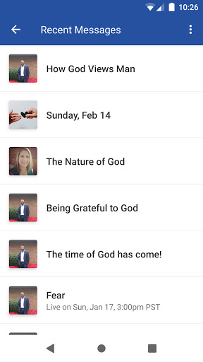 Messenger Evangelistic MI Screen 2