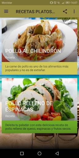 RECETAS PLATOS FUERTES.