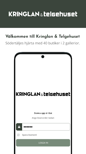 Android application Kringlan & Telgehuset Intern screenshort