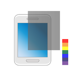 Obrázok ikony sito filtra -modré svetlo blok