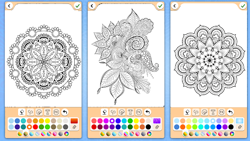 Mandala Coloring: Life Color Screen 2
