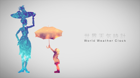 World Weather Clock Widget 8.027