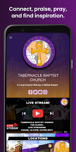 Android application Tab Global screenshort