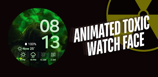 Animated Toxic 911 Watch face screenshot 0