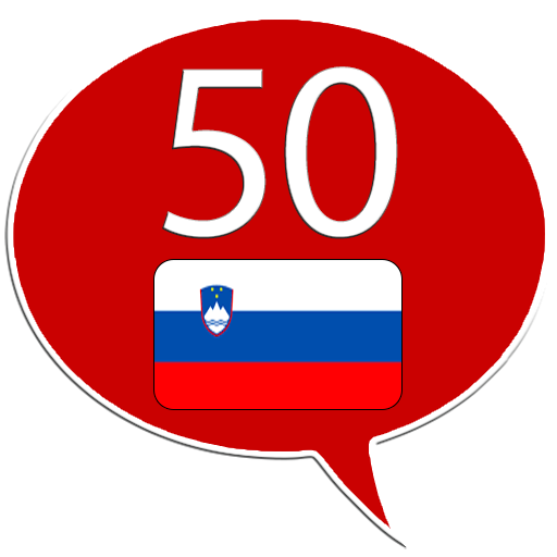 Learn Slovenian - 50 languages Logo