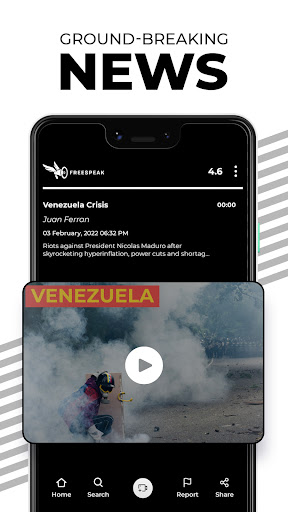 FREESPEAK - Citizen Journalism Screen 2