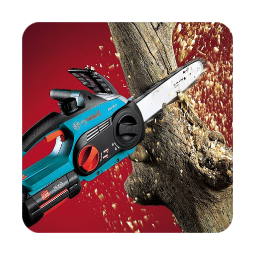 Simulator for chainsaw – Chain logo