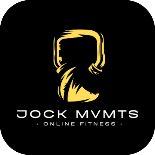 JOCK Mvmts Online Fitness logo