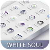 White Elegant Soul Theme Free icon