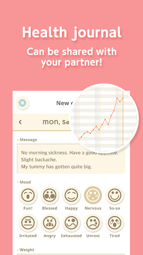 Screenshot of 280days: Pregnancy Diary
