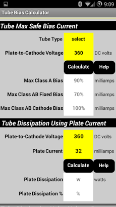 Tube Bias Calculatorのおすすめ画像1