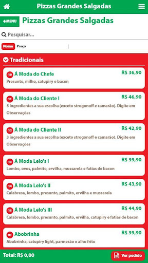 Lelos Pizzaria Screen 2