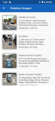 Traffic Fines Bengaluru Screen 3