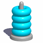 Sort Hoop Stack Color - 3D Col 3.0