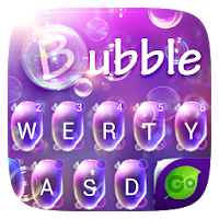 Bubble GO Keyboard Theme Emoji