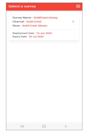 Android application Trade Intelligence screenshort
