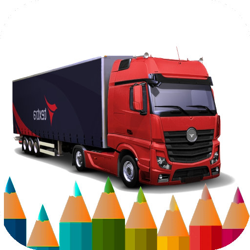 Container Trucks : Coloring logo