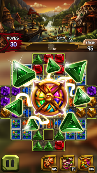 Jewel Amazon : Match 3 Puzzle banner