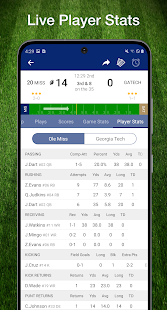 Scores App: College Football Screenshot
