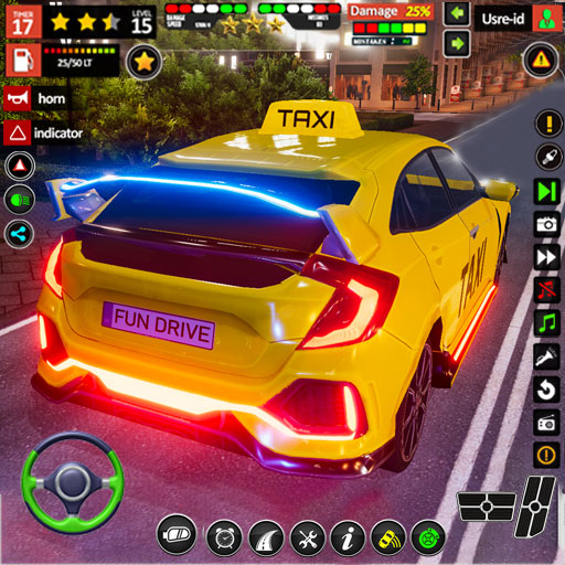 US Taxi Driver Taxi Games 3D logo