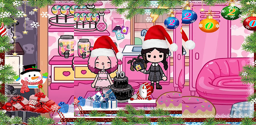 TocaBoca Wednesday Christmas