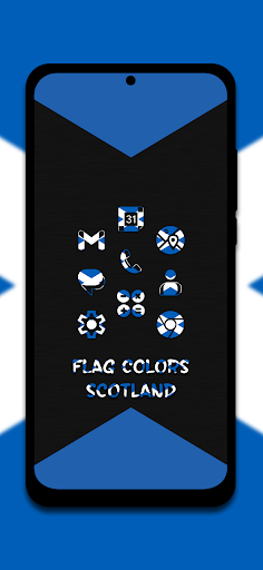 Android application Scotland - Flag Colors Icons screenshort