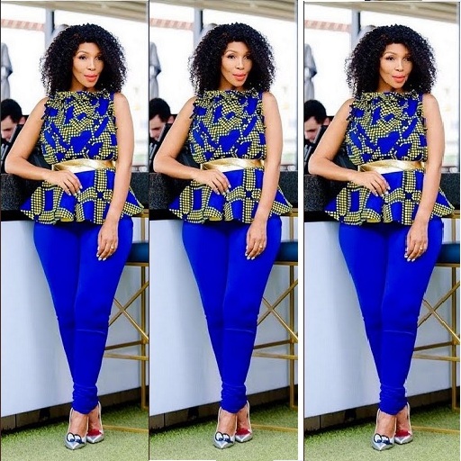 Latest Ankara Top and Jeans Styles